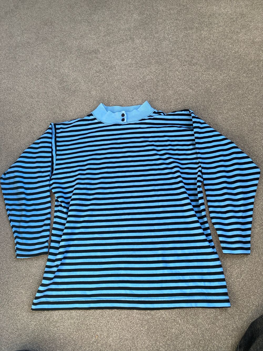Striped Blue Top