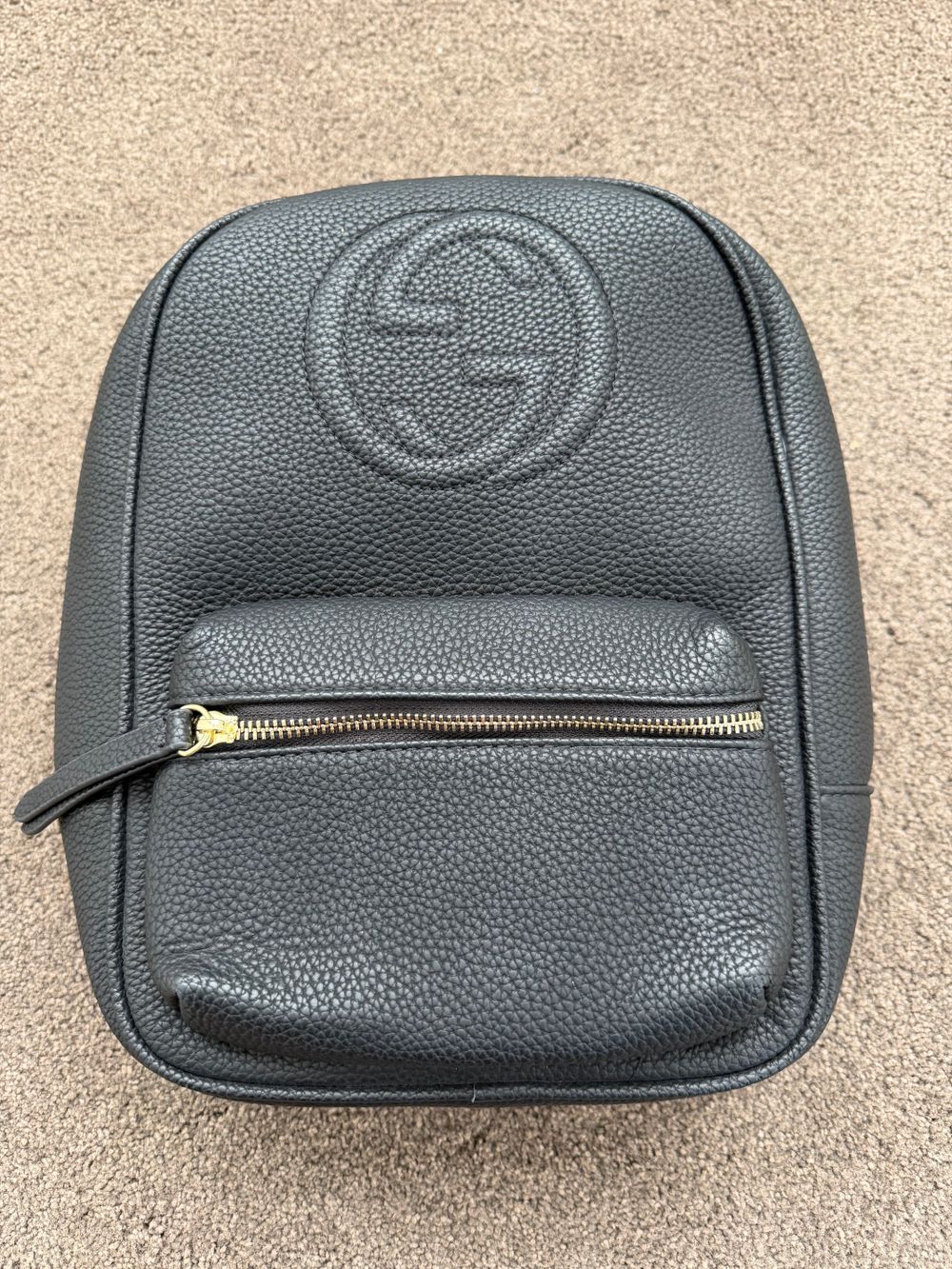 Black Logo backpack