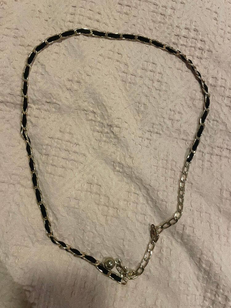 Chain Belt Black and Gold