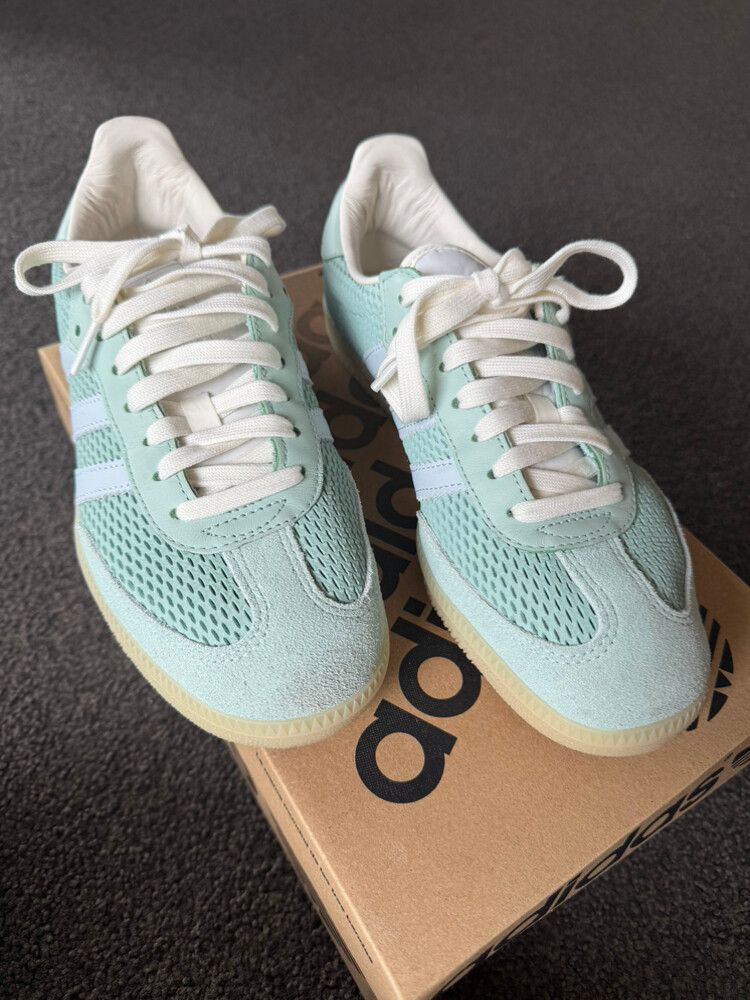 Adidas Blue/Green Samba OG Sneakers