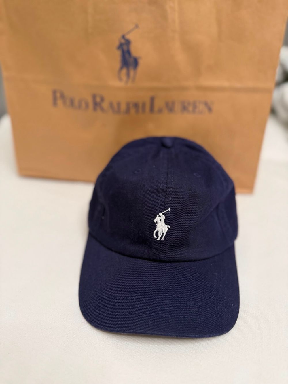 Ralph Lauren Navy Cap Adult Size