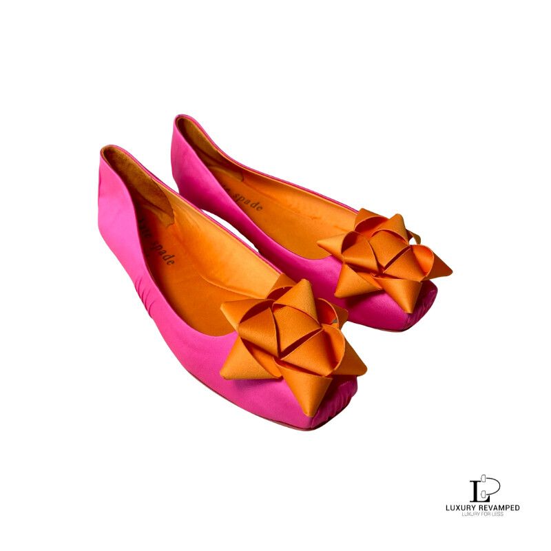 KATE SPADE Satin Bow Shoes (SF-KS-766)