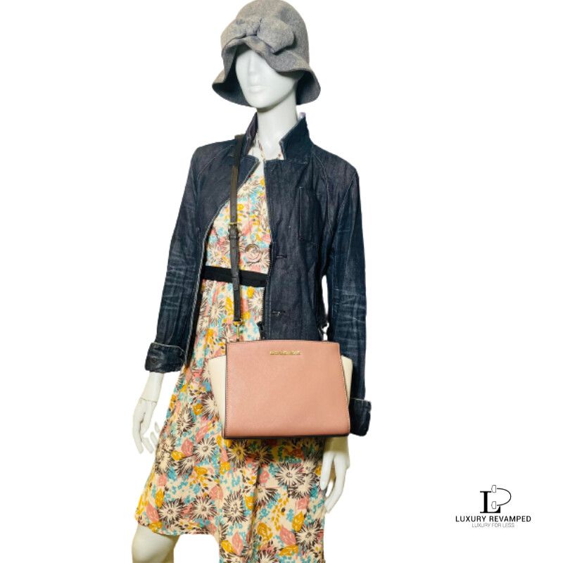 MICHAEL KORS Color Block Shoulder Bag (SKU: BC-MK-476)