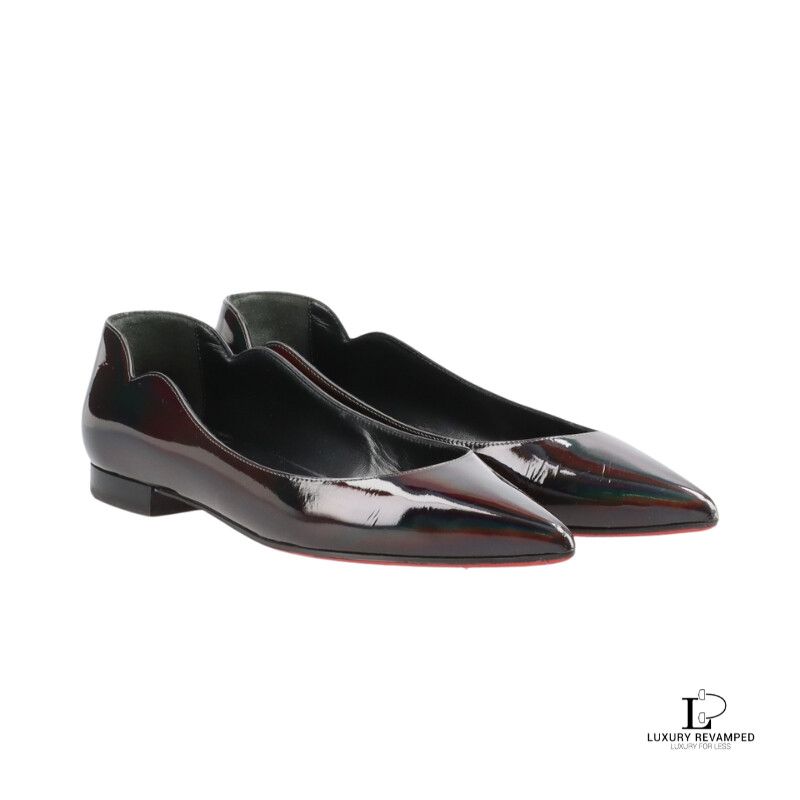 CHRISTIAN LOUBOUTIN Hot Chickita Flat Pumps (SKU: SFP-CL-870)