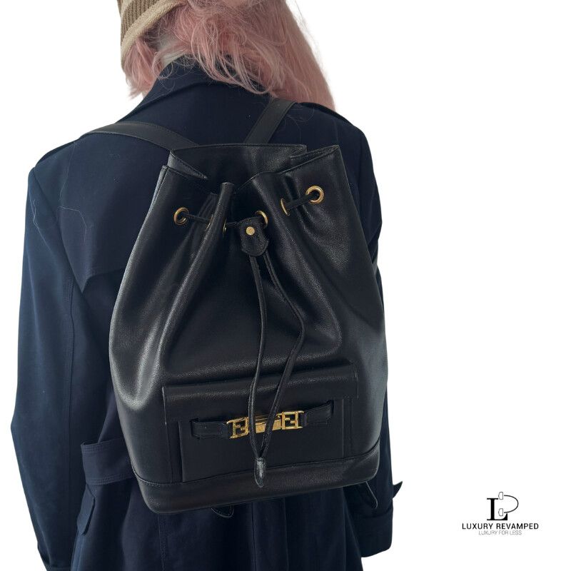 FENDI Drawstring Leather Backpack (BP-FE-860)