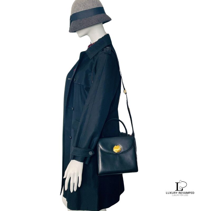 GIVENCHY 2-way Leather Handbag with removable Strap (BC-GI-17)