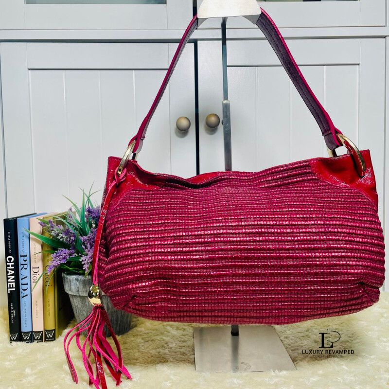 FURLA Weaved Hobo Shoulder Bag (BS-FU-583)