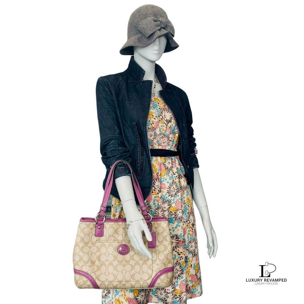 COACH Signature PVC Shoulder bag (BS-CO-496)