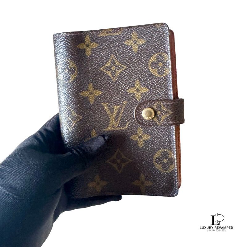 LOUIS VUITTON Monogram Small Ring Agenda Cover (APW-LV-1041)