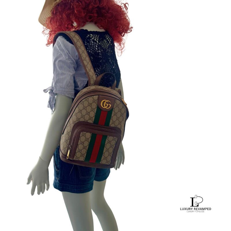 GUCCI Ophidia GG Supreme Small Backpack (BP-GG-1065)