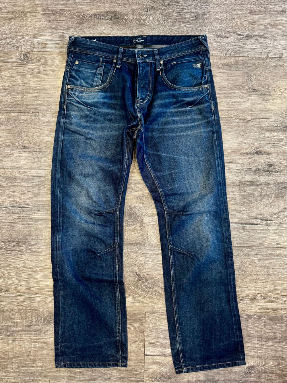 Jack & Jones Loose Fit Boxy Medium Wash Men’s Denim W32 (180326-PJJ)