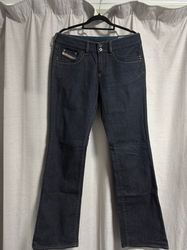 Diesel Dark Wash Flare Jeans