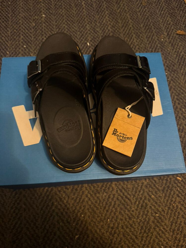 Dr Martens Black Sandals