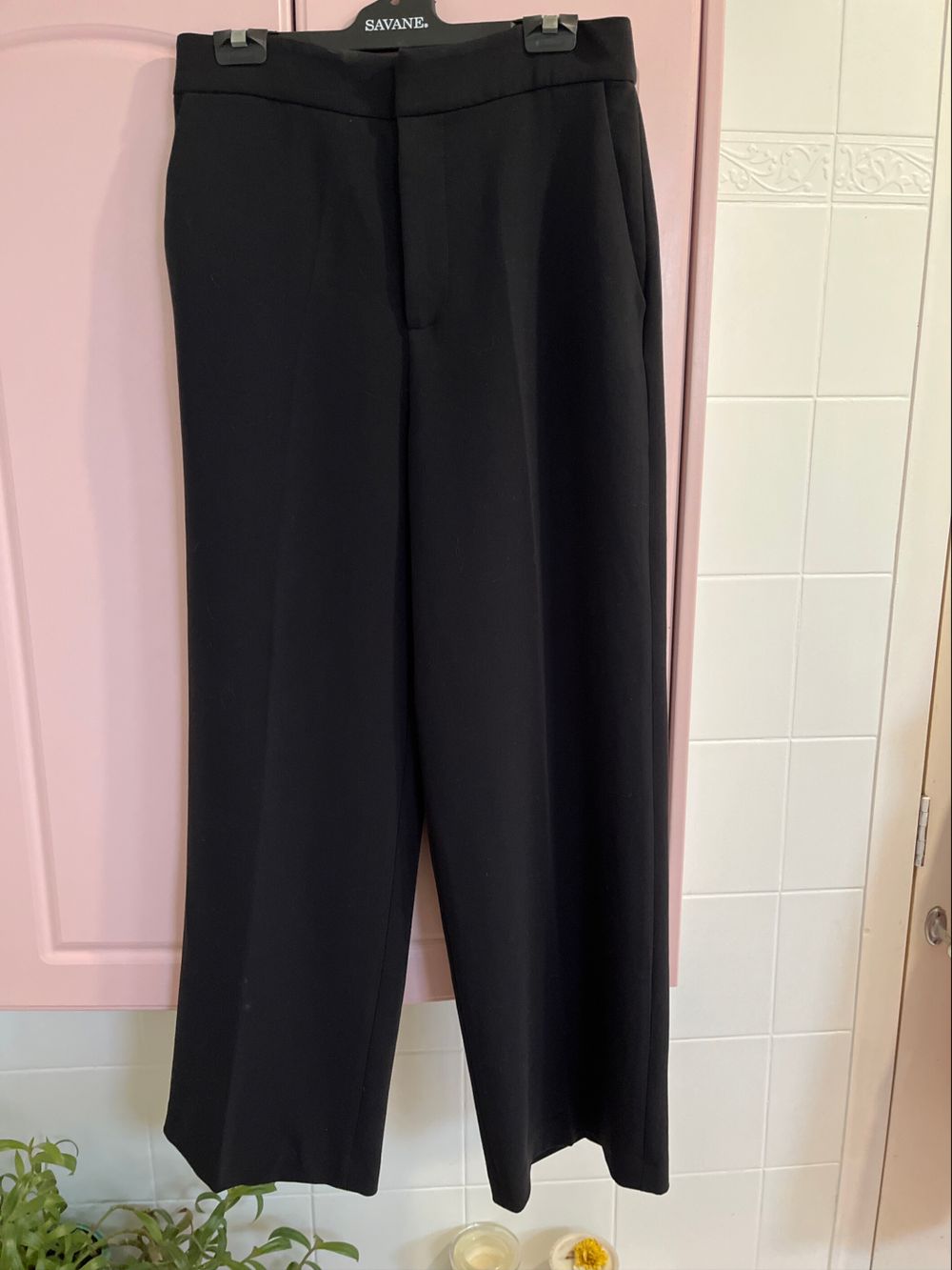 Stella + Gemma Black Tailored Pants