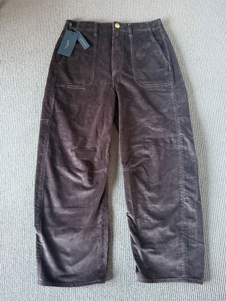 Rag & Bone Charlie High-Rise Cord Pants Size 27 Brand new with tags