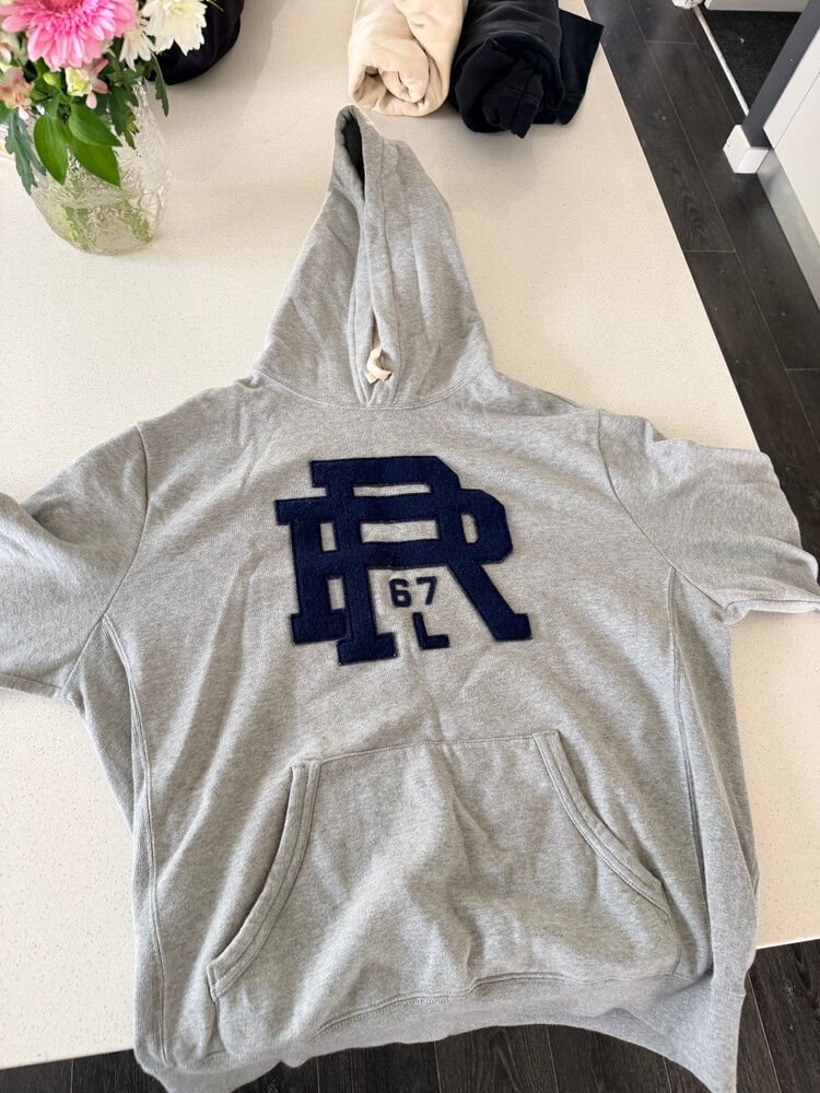 Polo Ralph Lauren Grey Hoodie Size L