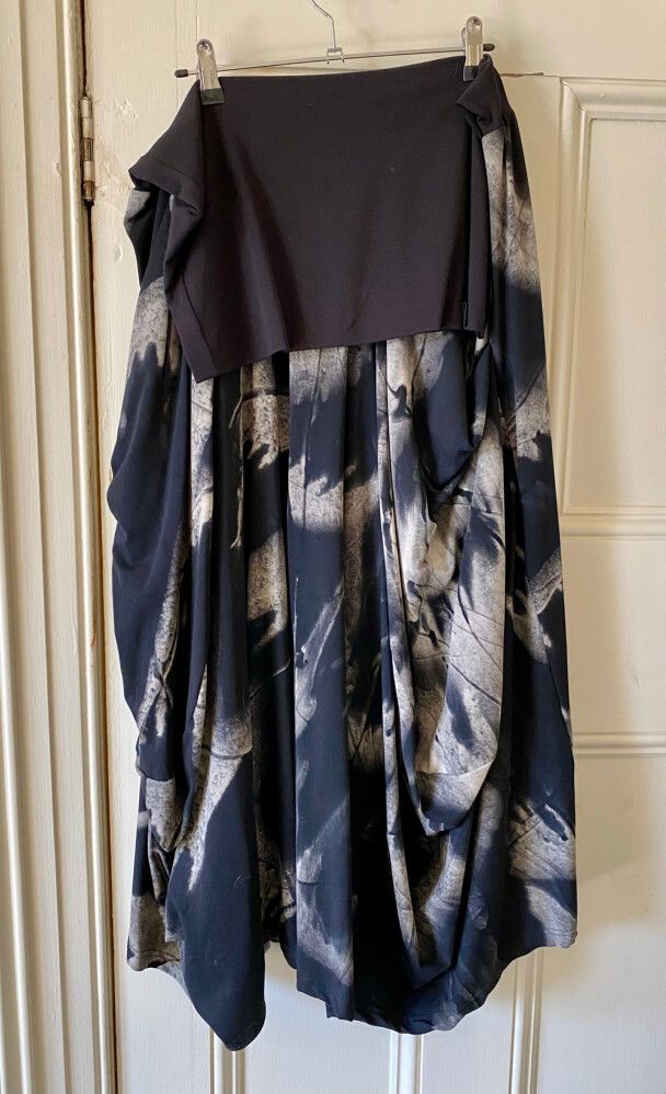 Dogstar structured/draped wide trousers