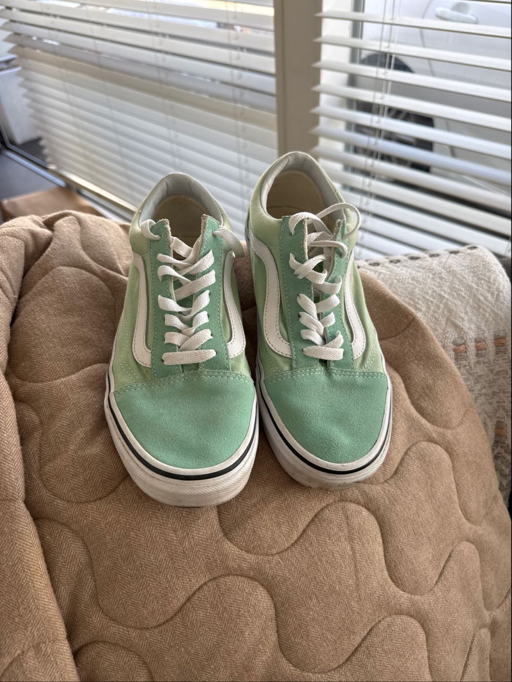 Mint Green Vans