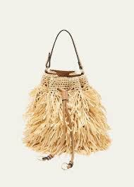 Ulla Johnson Cream Sierra Fringe Crossbody Bag (RRP $999)