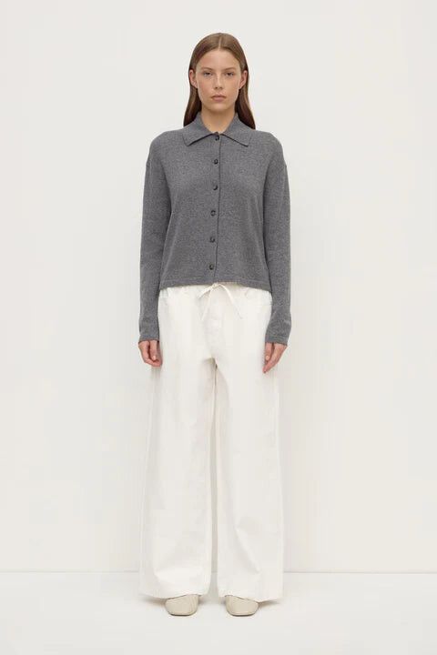Wool Cashmere Knit Cardigan