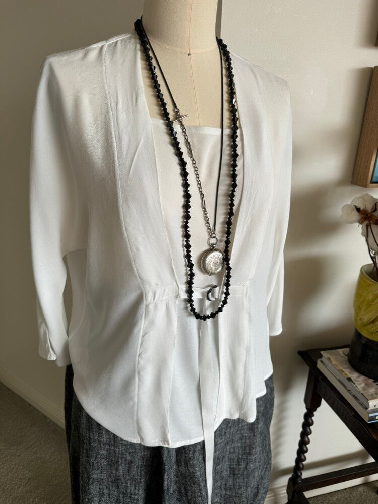 White Tie Top