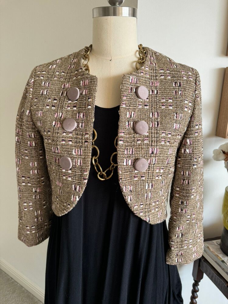 Tweed Cropped Jacket
