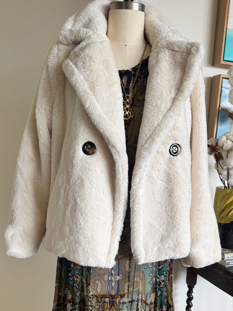 Faux Fur Short Jacket
