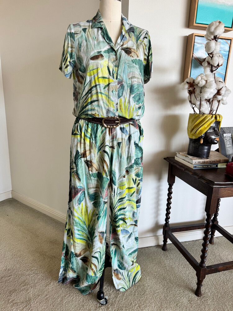 BNWOT Tropical Co-ord Set Sz M