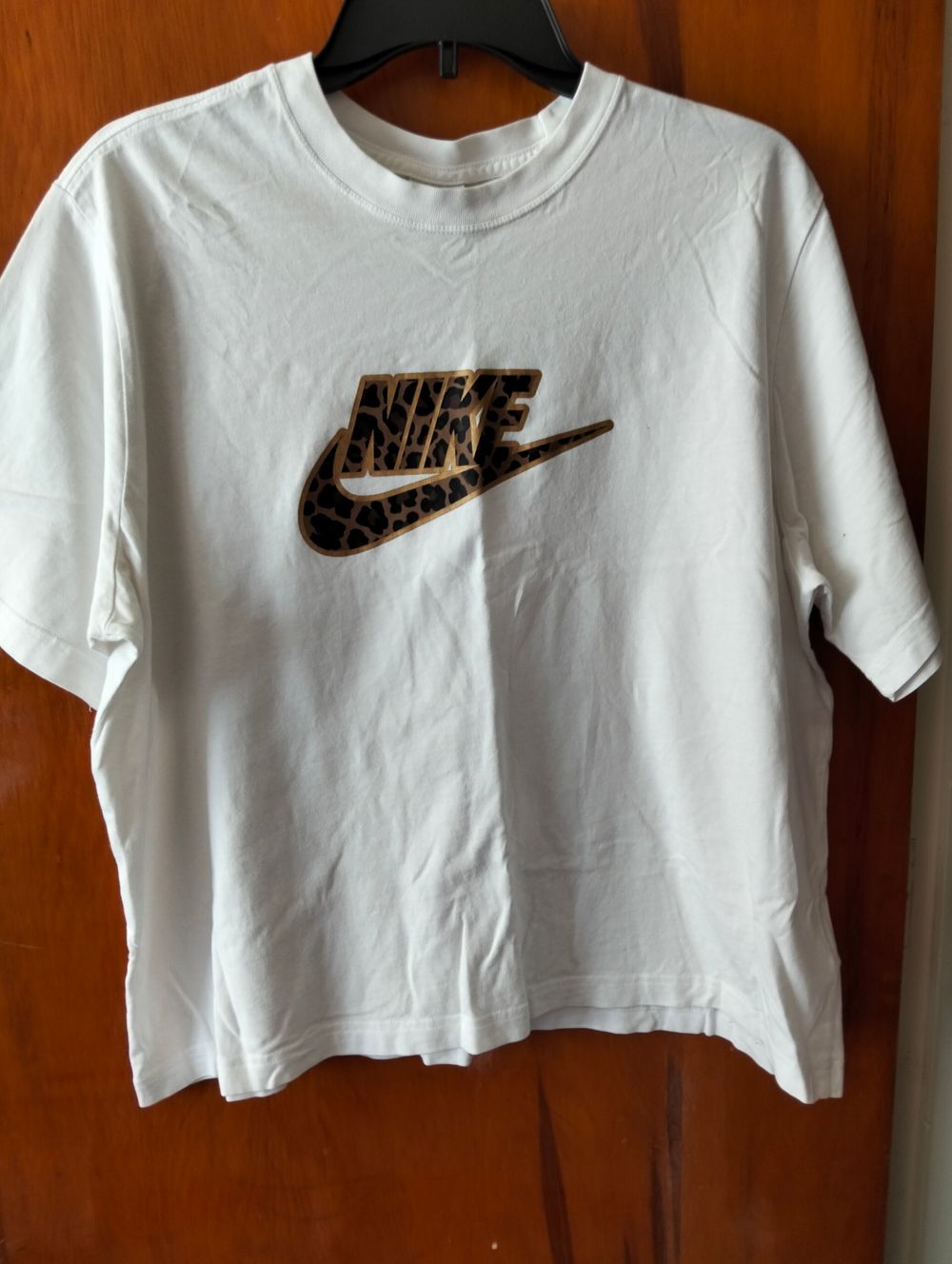 nike leopard print t shirt