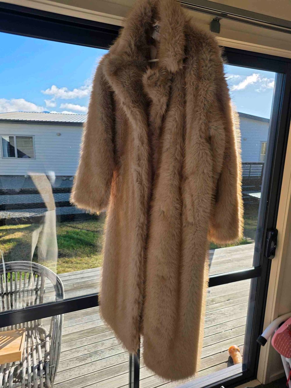 Brown Faux Fur Coat