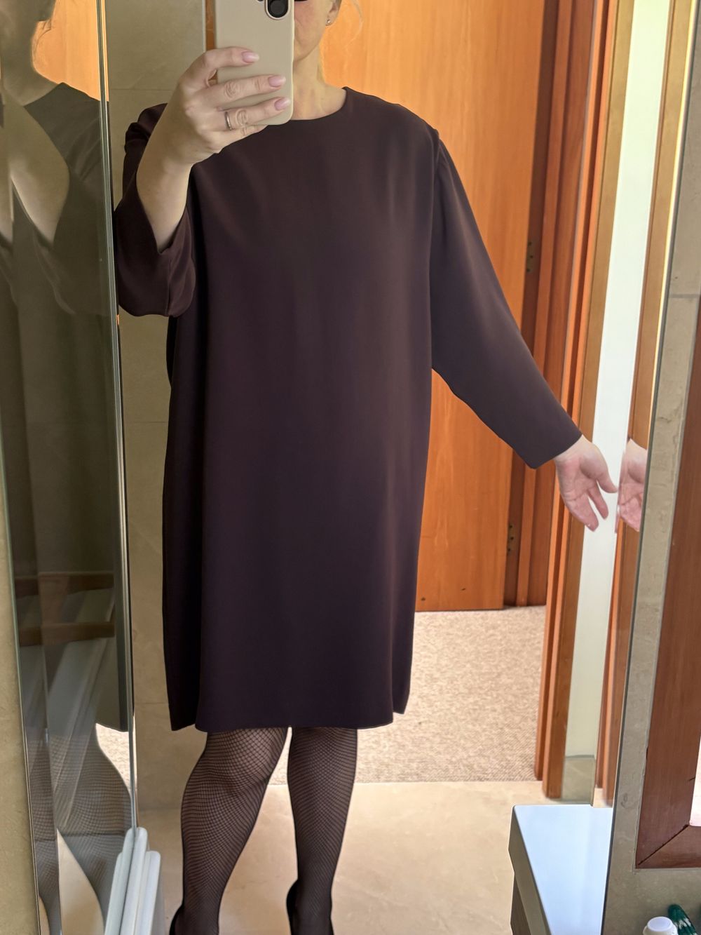 Juliette Hogan Burgundy Tunic Dress