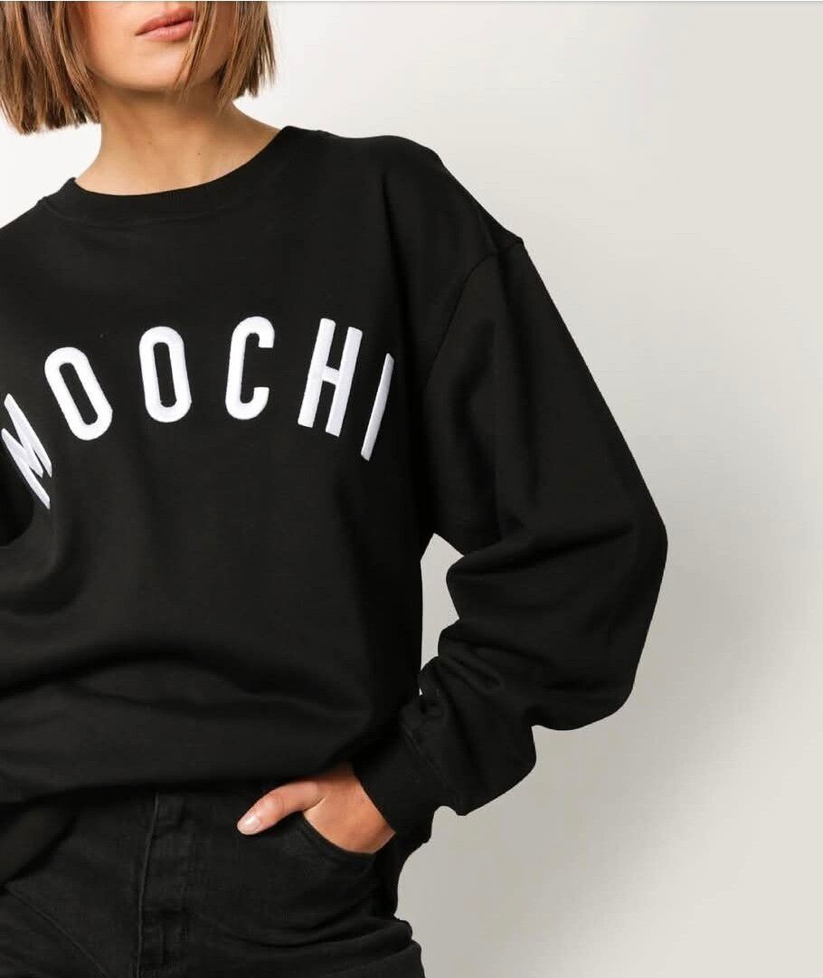 Moochi Black logo Sweatshirt.