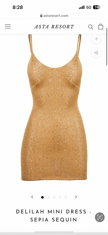 asta resort - Asta Resort Delilah Mini Dress on Designer Wardrobe