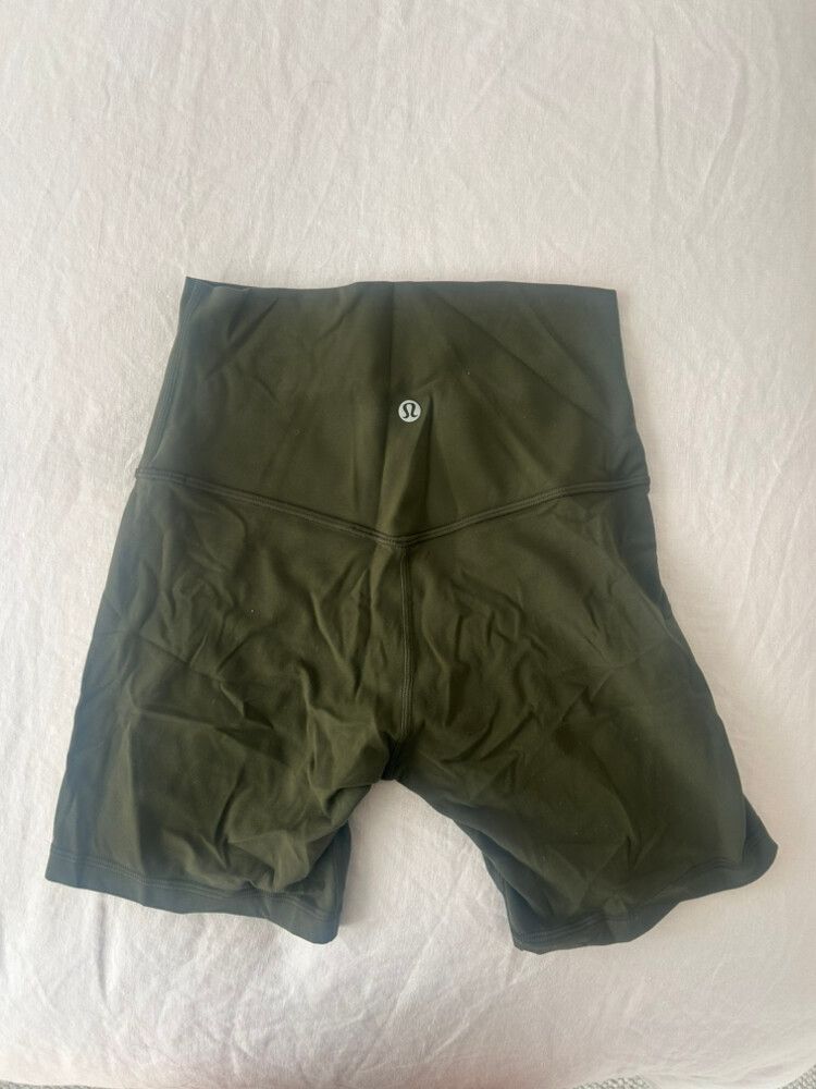 Lululemon align shorts in forest green