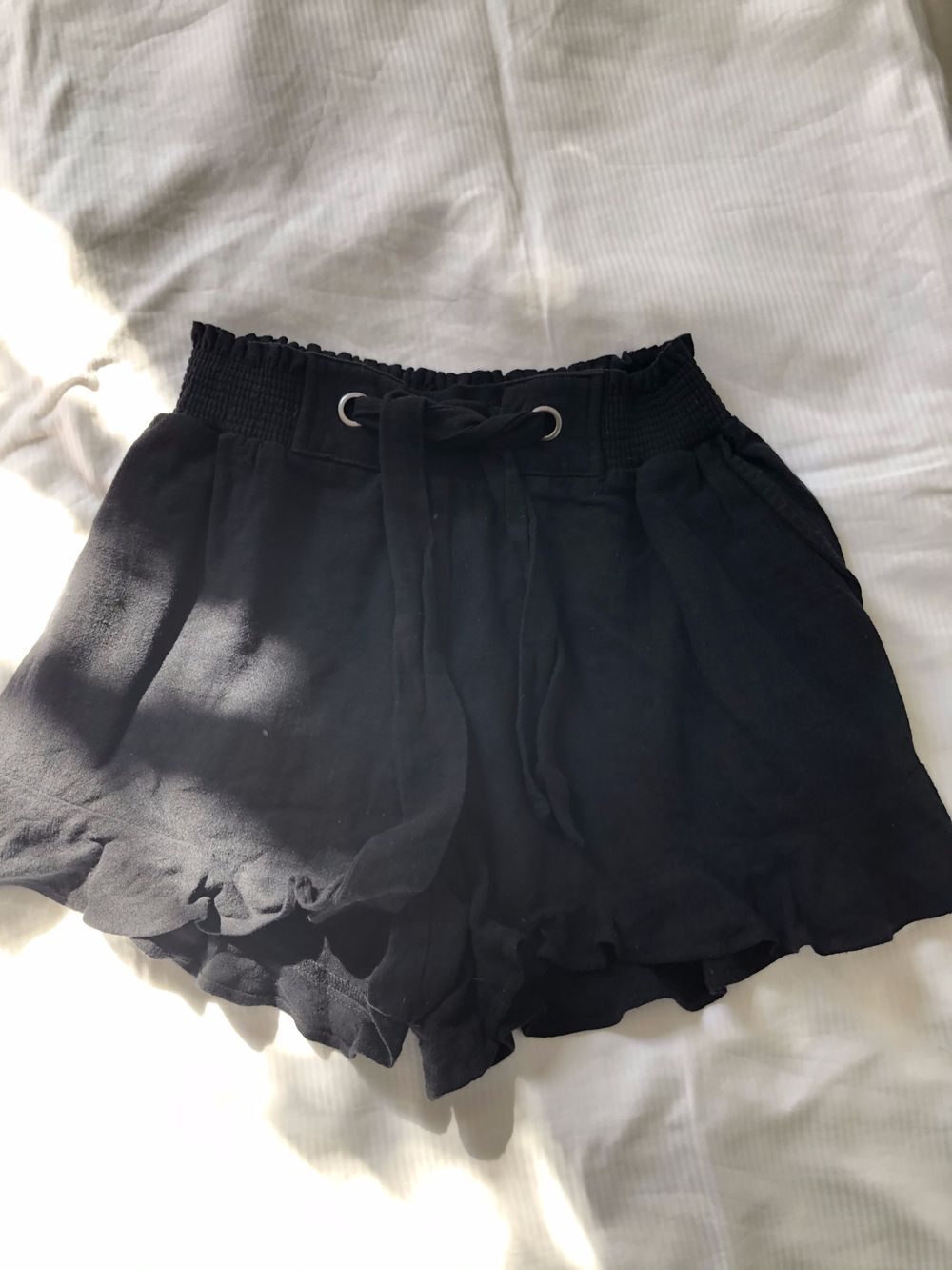 Black Huffer Shorts