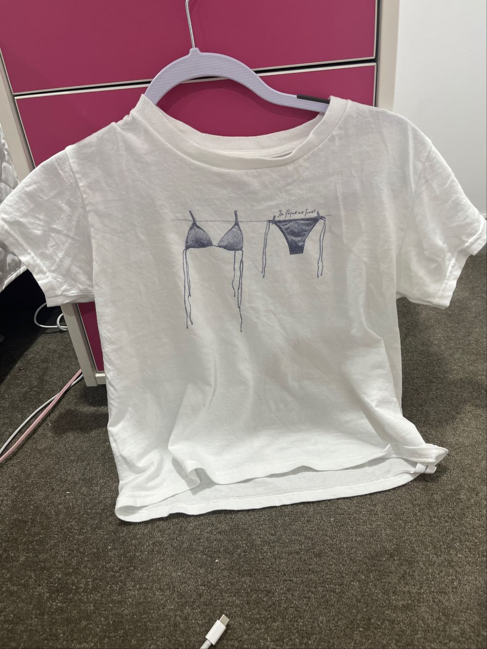 In Print We Trust Bikini Top