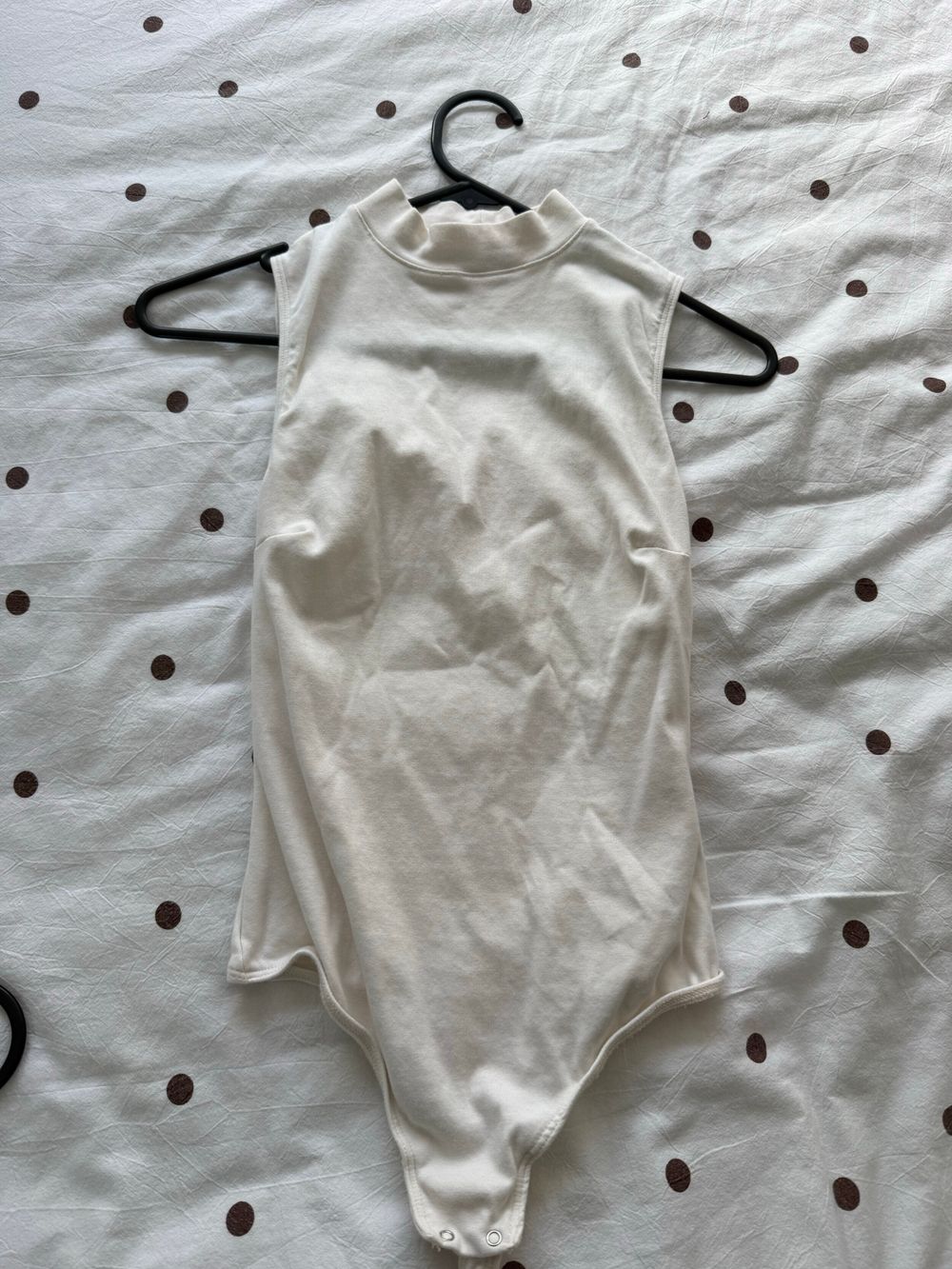 KOOKAI White High Neck Bodysuit