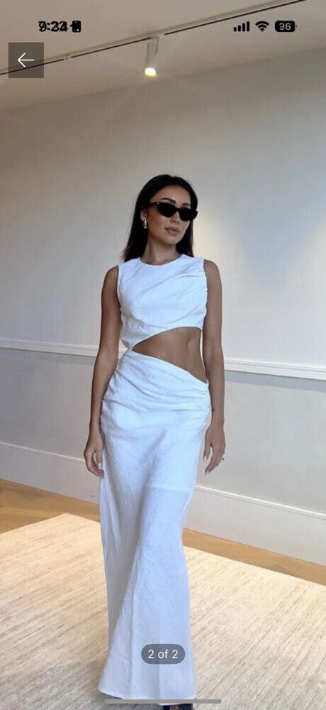 Venroy Cut-out Midi Dress