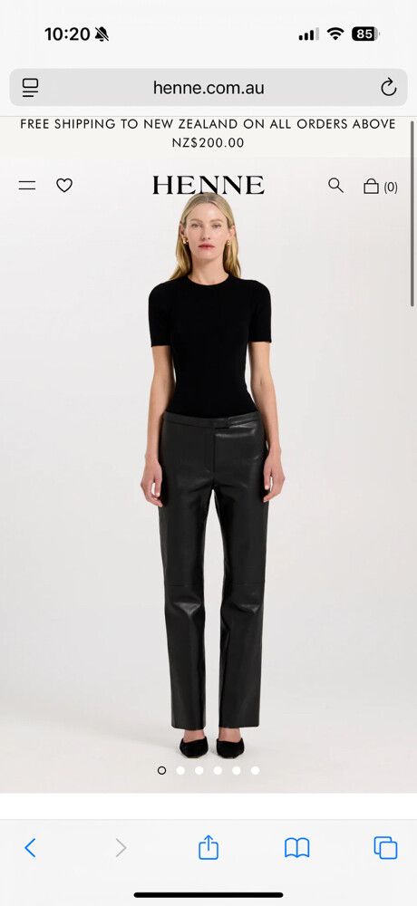 Henne Sanna Pant Black