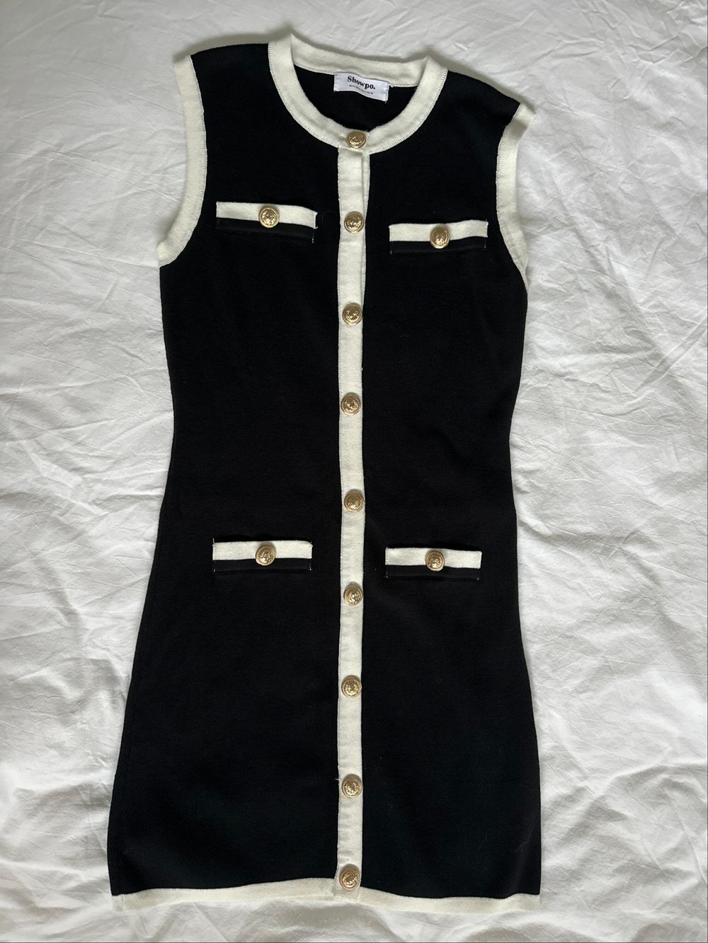 Showpo - Showpo Black Mini Dress on Designer Wardrobe