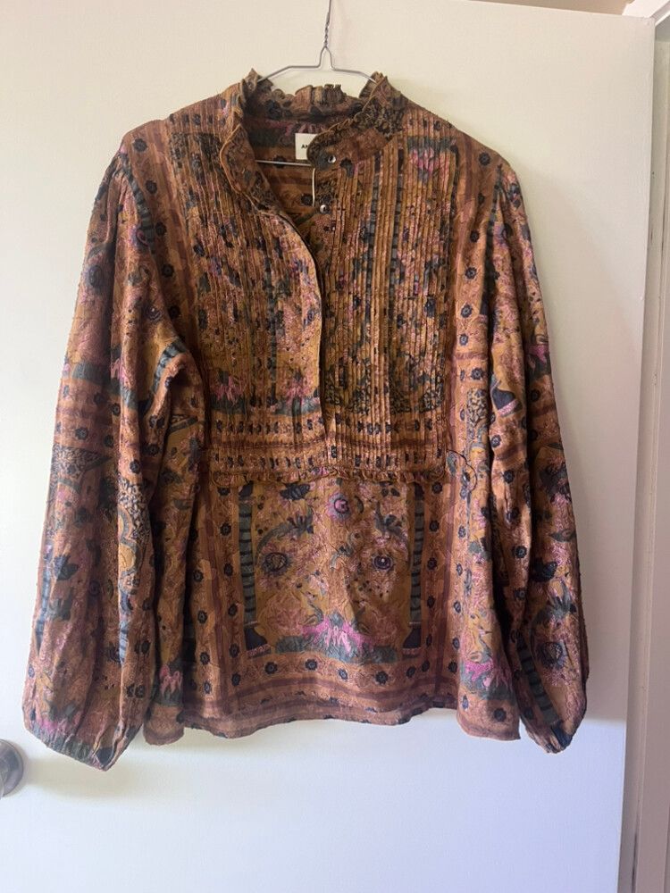 Antik Batik Pie Blouse