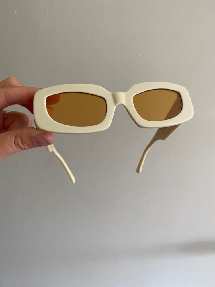 Poppy Lissiman Cream Stevie Sunglasses