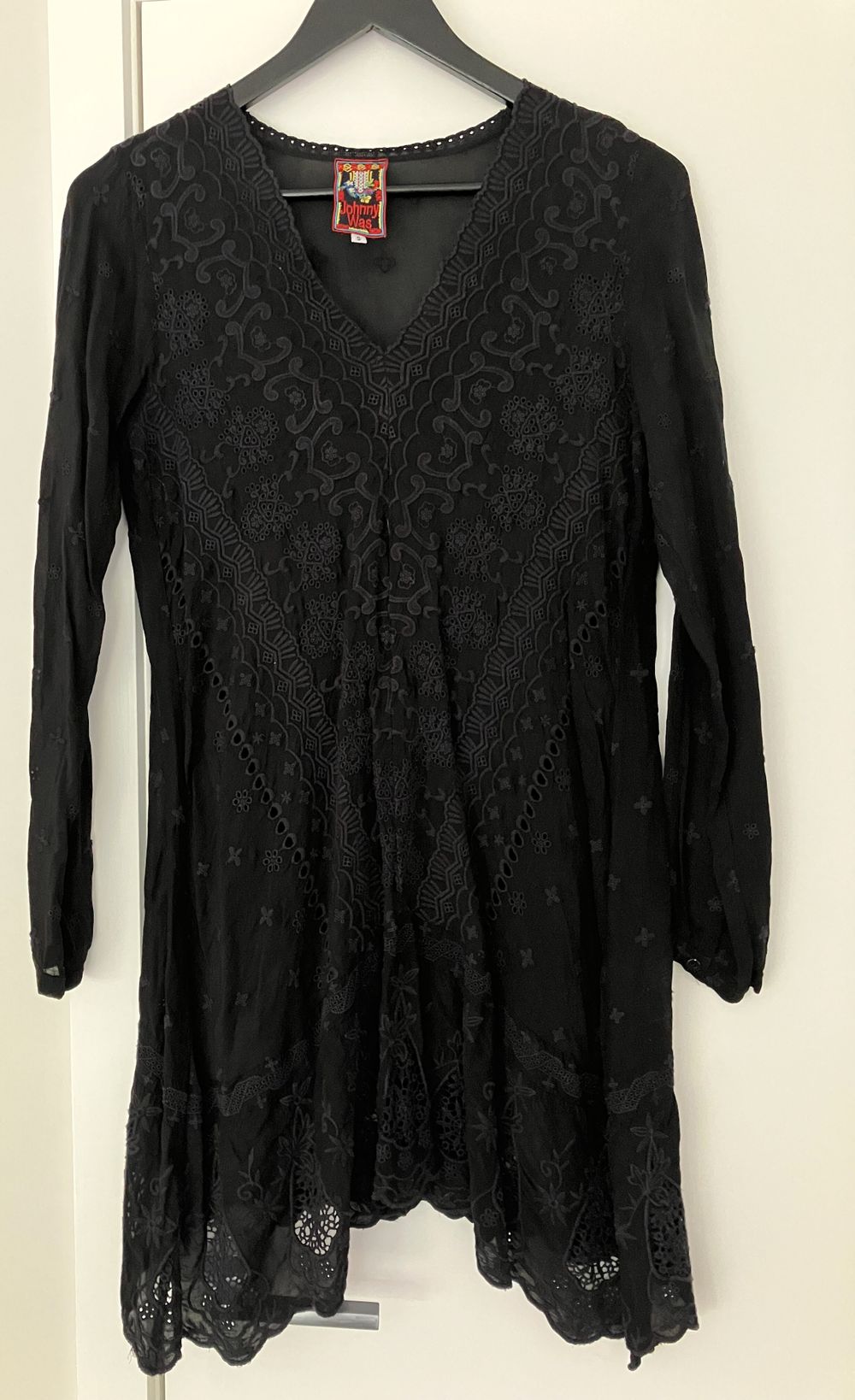 Johnny Was Black Dress Size S