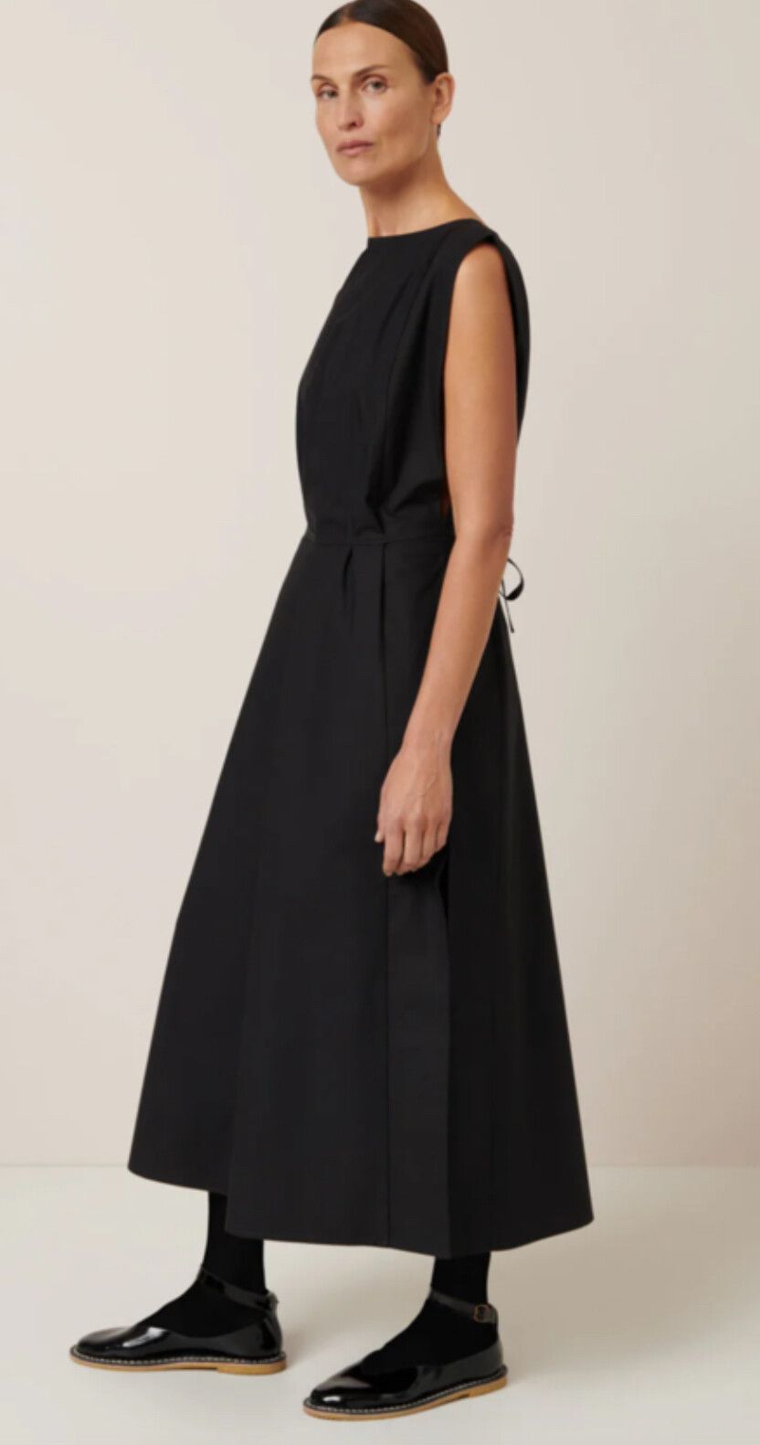 Kowtow Raven Pinafore Dress