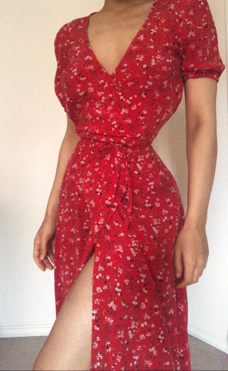 glassons red wrap dress GLASSONS  Red maxi dress Only worn a few