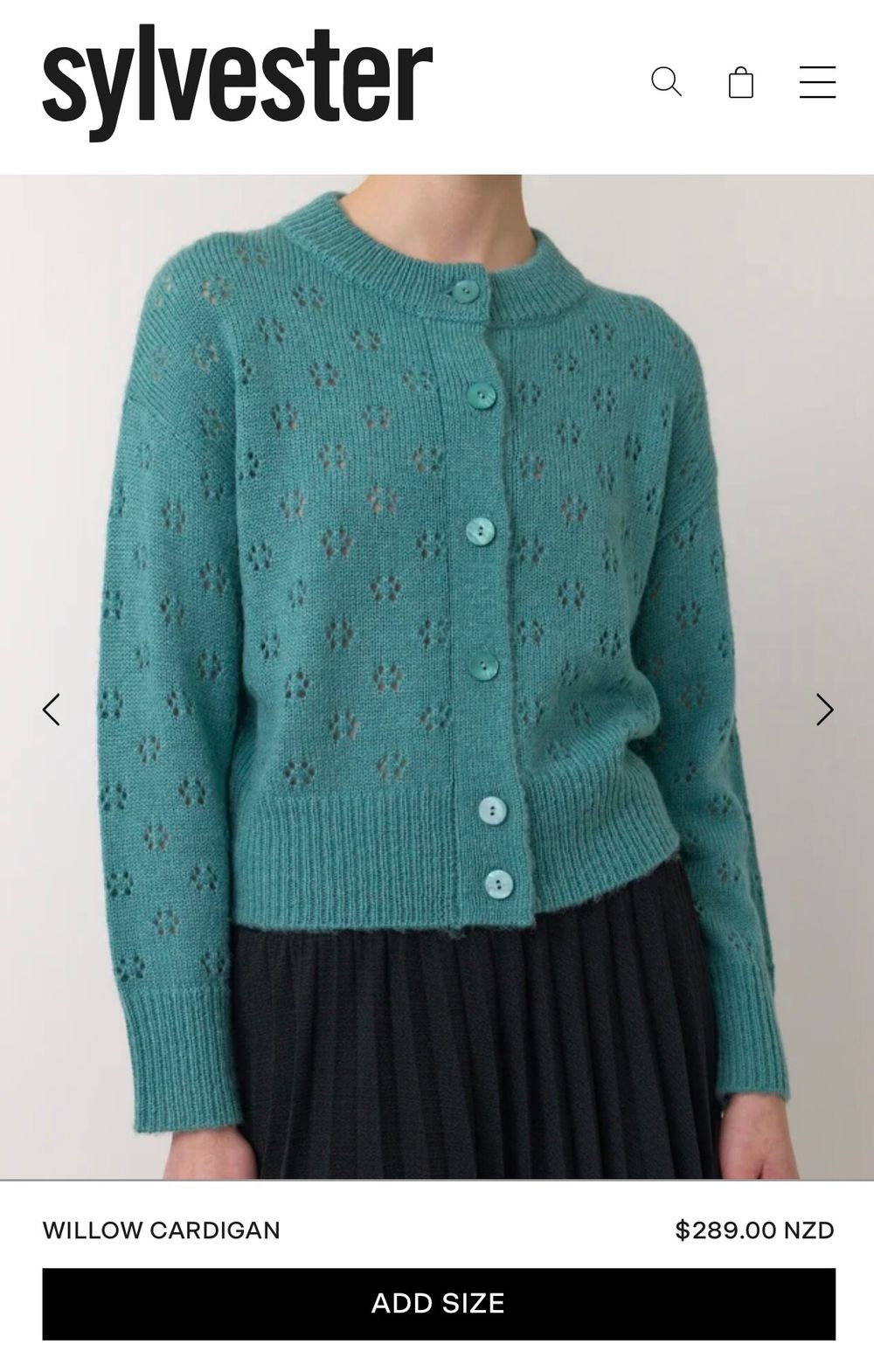 Sylvester Willow Cardigan