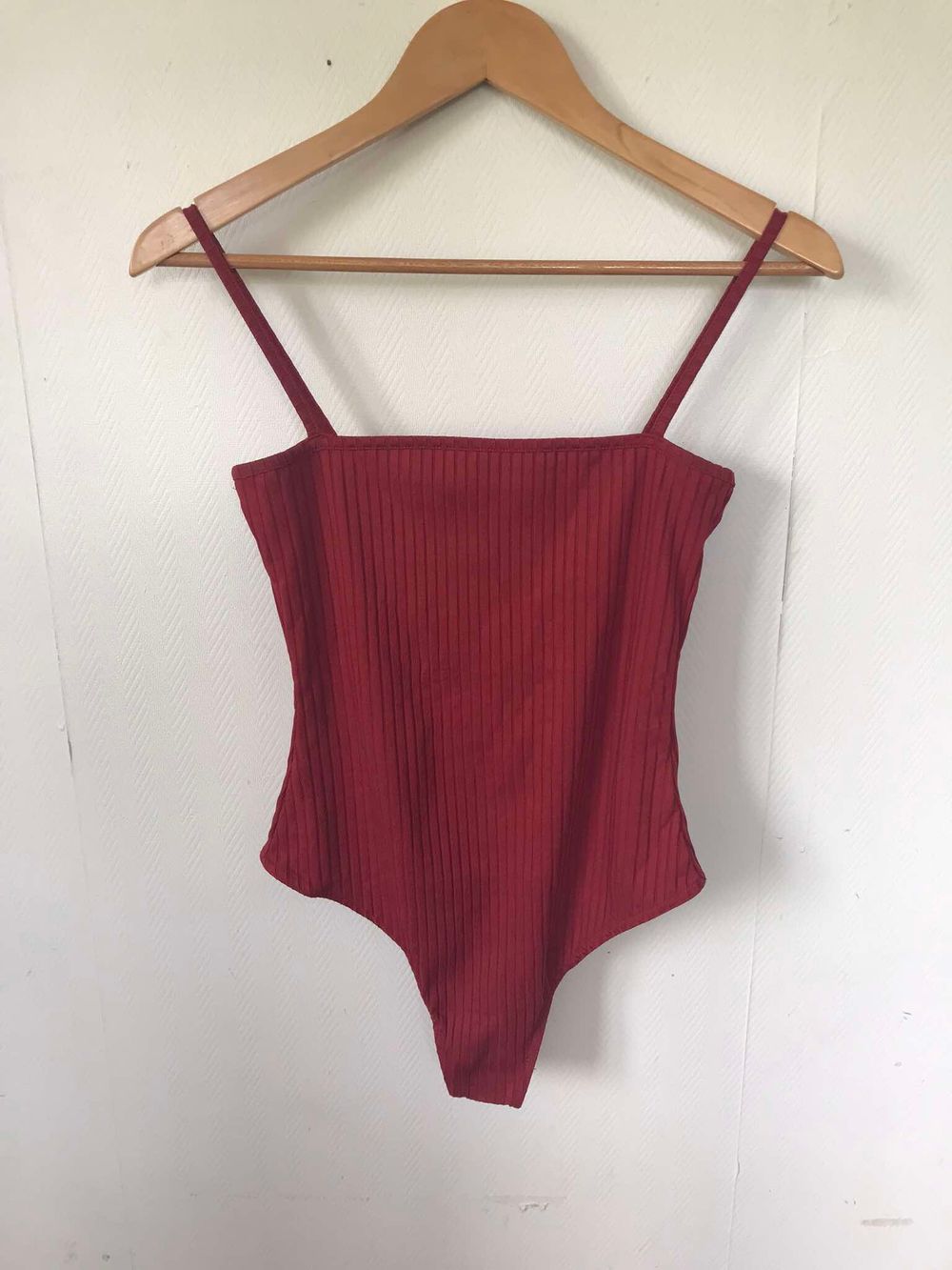 Burgundy Bodysuit