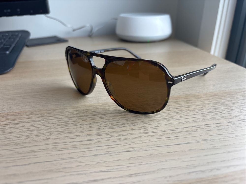 Ray-Ban Tortoiseshell Aviator Sunglasses