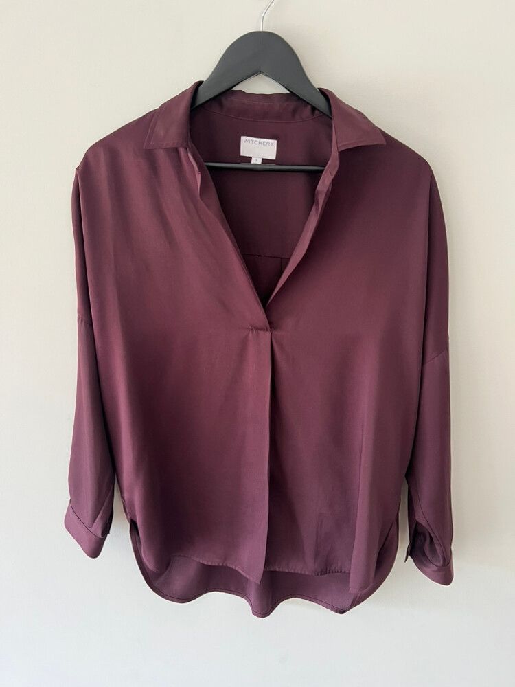 Plum Oversized Shirt