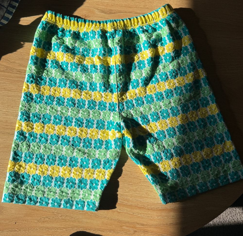 RUBY Green Floral Shorts